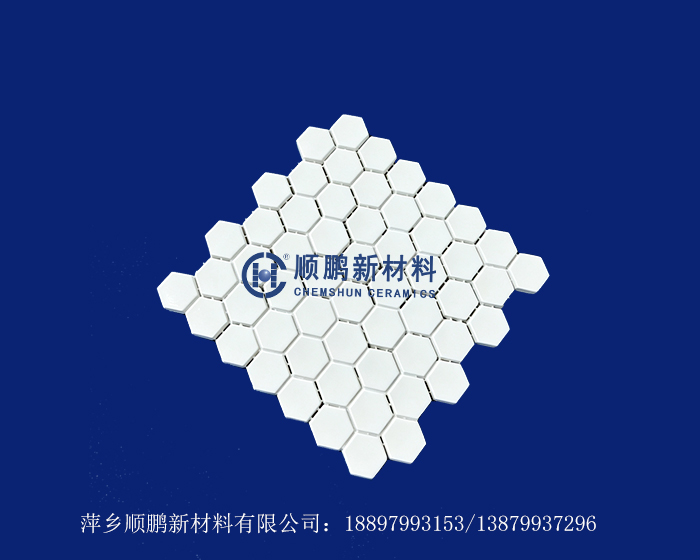 六邊形瓷片粘貼尼龍網(wǎng)